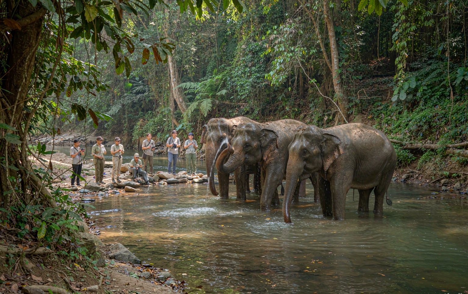 Elephant sanctuary